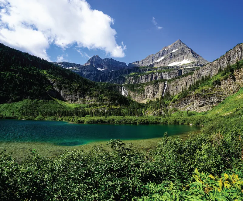 Glacier National Park wooden puzzle