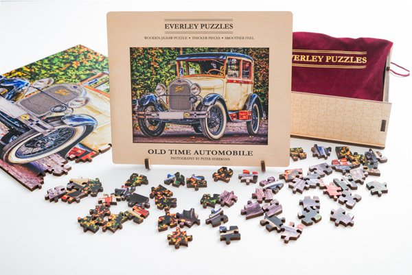 History of Cars - Wooden Puzzle