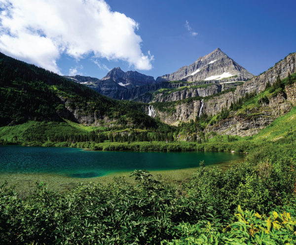 Glacier National Park Wooden Puzzle Image